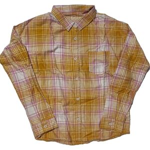 NWT XL (14-16) Wonder Nation golden flannel